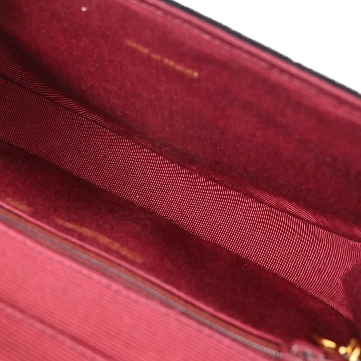 Chanel Vintage Crescent Flap Horizontal Quilted Velvet Medium Zwart