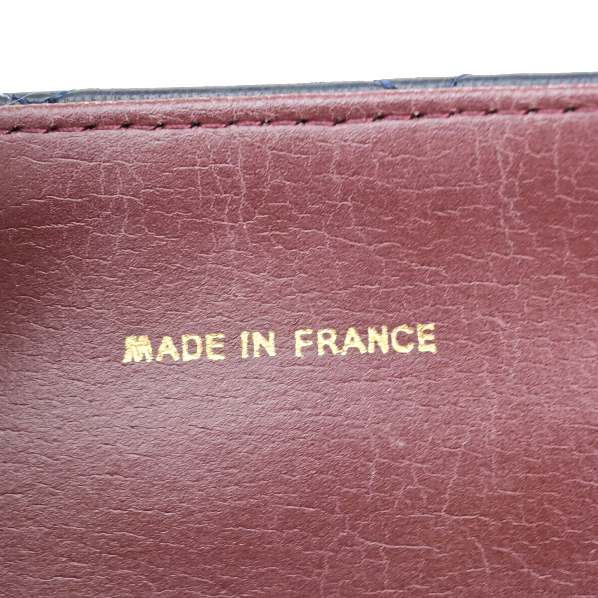 Chanel Chanel Vintage Chain Flap Bag Quilted Leather Navy