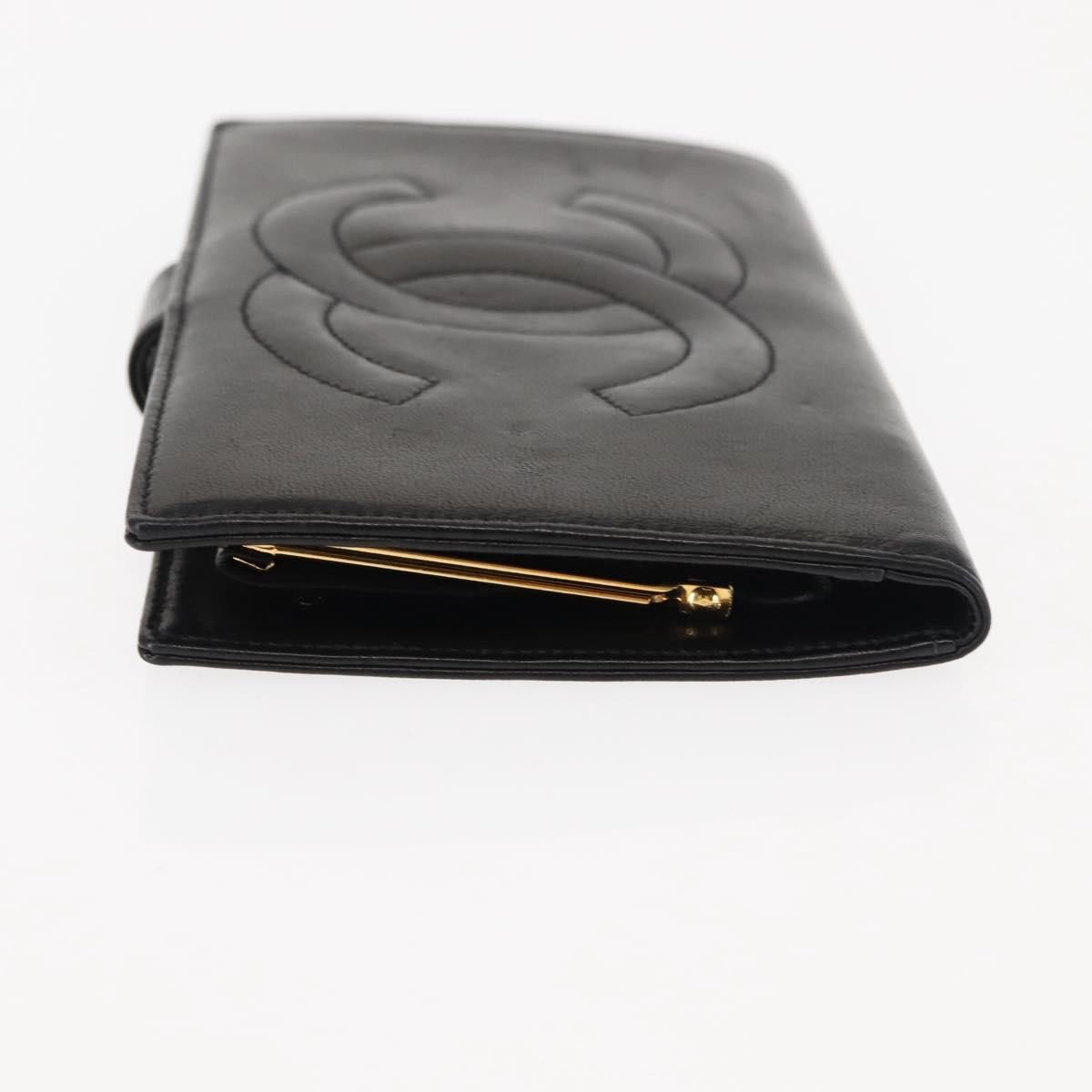 Chanel Chanel Timeless CC Wallet Caviar Long Zwart