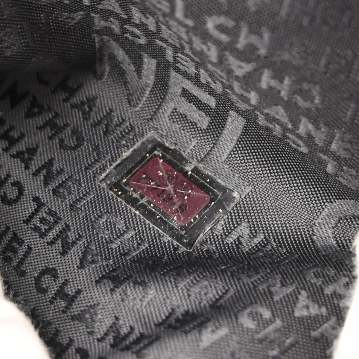 Chanel Chanel Square Stitch CC Boston Bag Quilted Leather Large Zwart