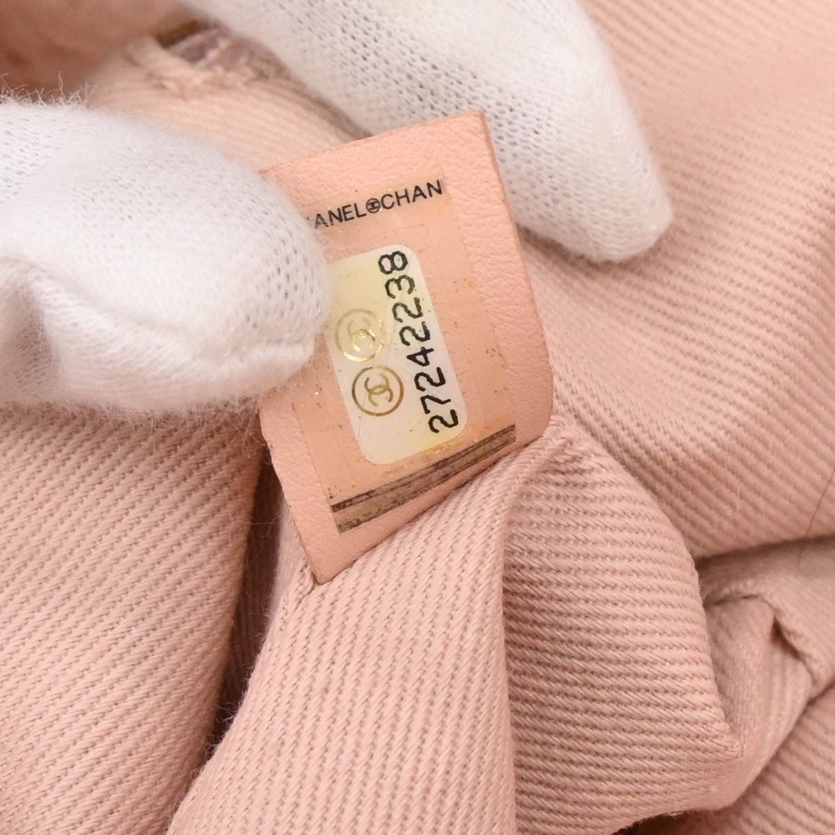 Chanel Chanel Double Face Deauville Tote Fringe Quilted Canvas Medium Roze