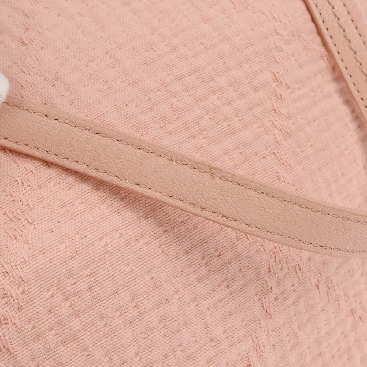 Chanel Chanel Double Face Deauville Tote Fringe Quilted Canvas Medium Roze