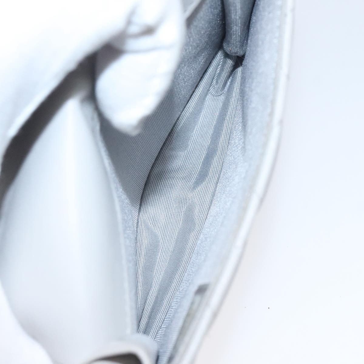 Chanel Chanel Vintage CC Flap Crossbody Bag Quilted Lambskin Grijs