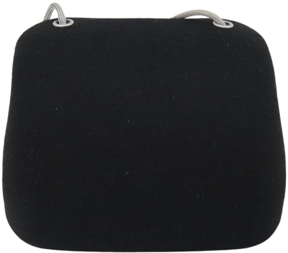 Chanel Chanel Millennium Shoulder Bag Jersey Zwart