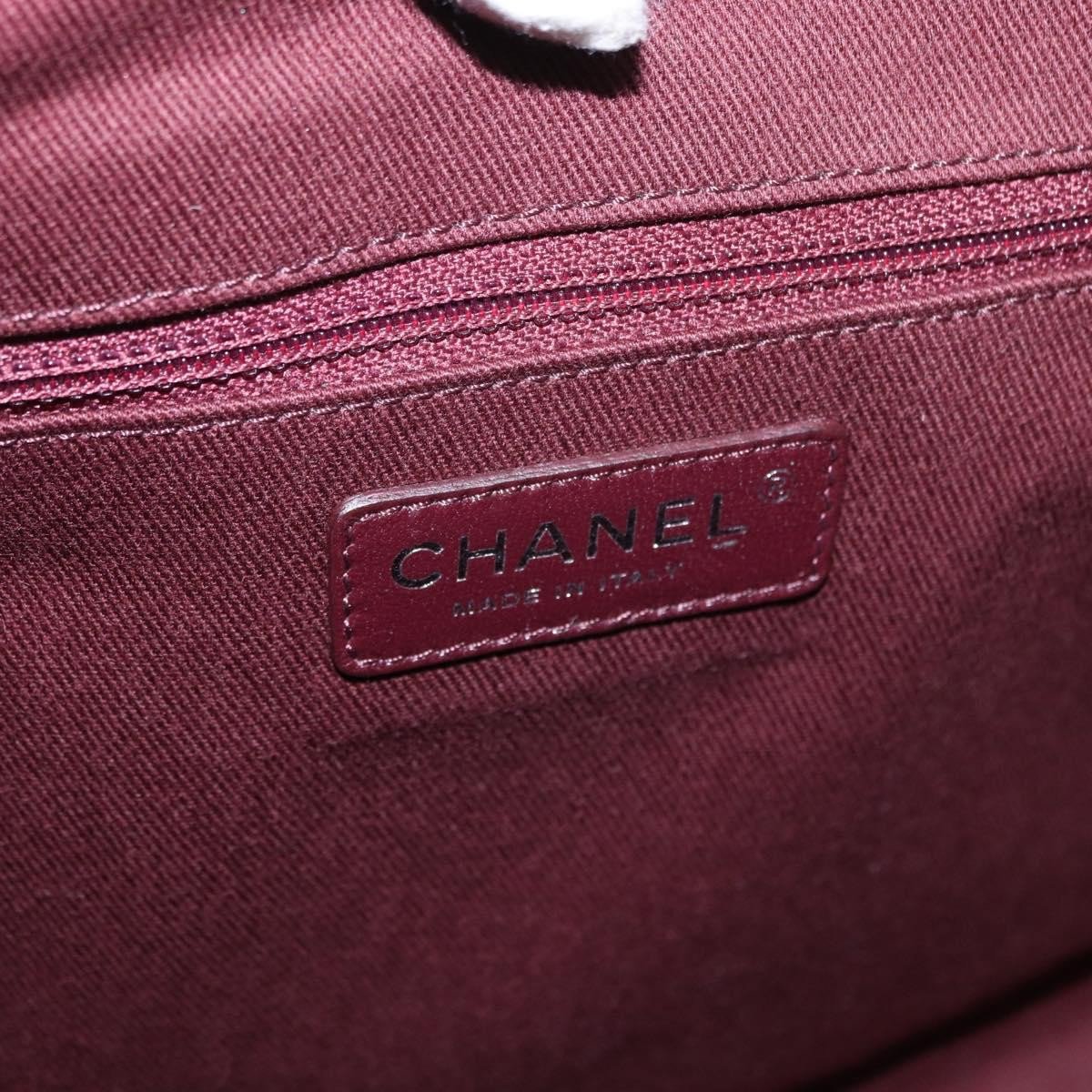 Chanel Chanel Convertible Chain Bowler Bag Woven Calfskin Small Groen