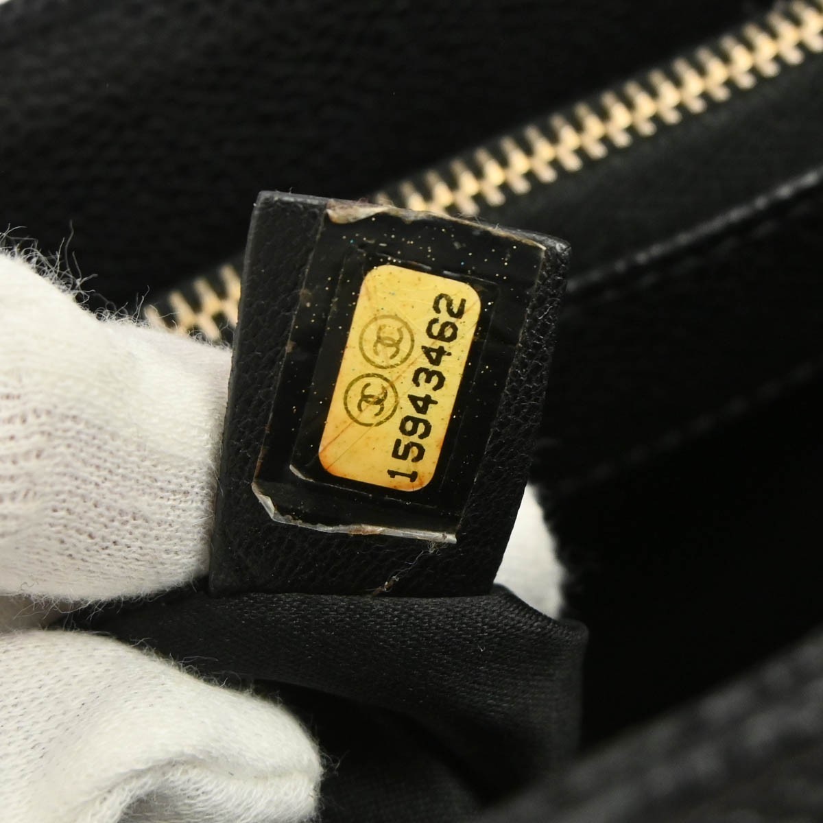 Chanel Chanel Grand Shopping Tote Quilted Caviar XL Beige