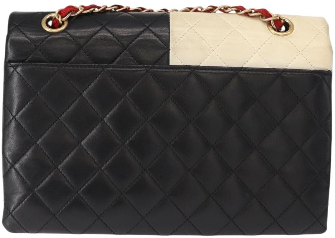 Chanel Chanel CC Clasp Chain Flap Bag Multicolor Quilted Lambskin Medium Divers