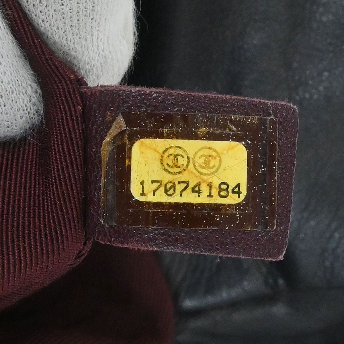 Chanel Chanel Coco Pleats Hobo Leather and Tweed Large Zwart