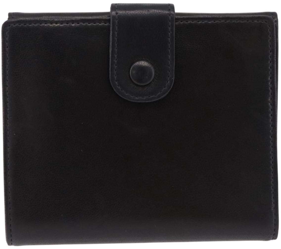 Chanel Vintage Timeless Bifold Lambskin Compact Zwart