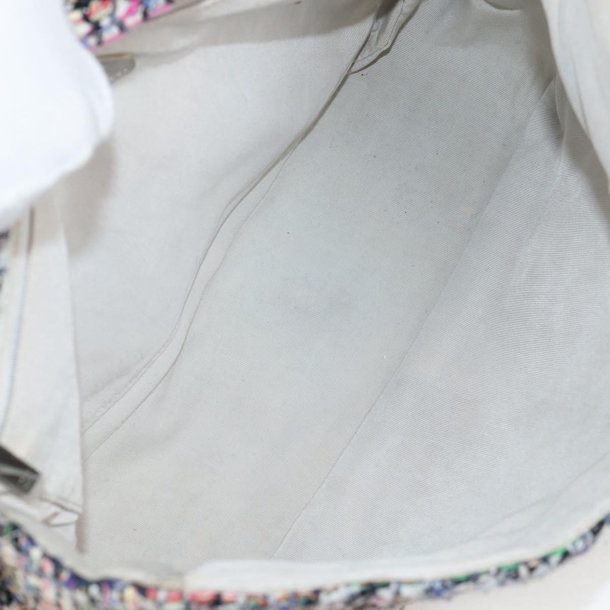 Chanel Chanel Camellia Flap Shoulder Bag Tweed Medium Divers