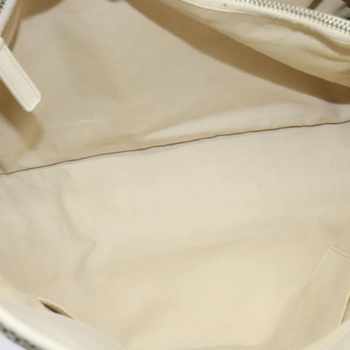 Chanel Chanel Deauville Tote Perforated leather Wit