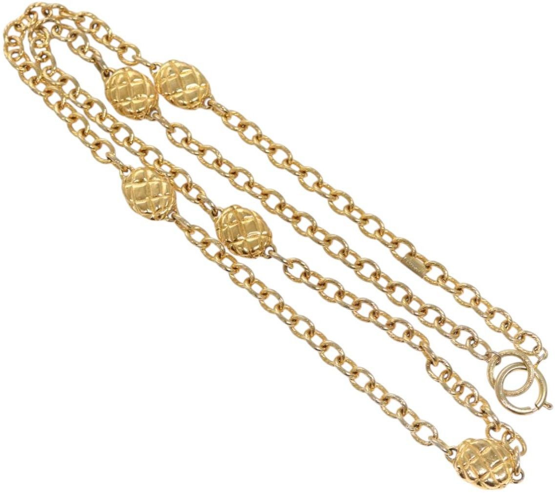 Chanel Chanel CC Station Chain Belt Metal Goud