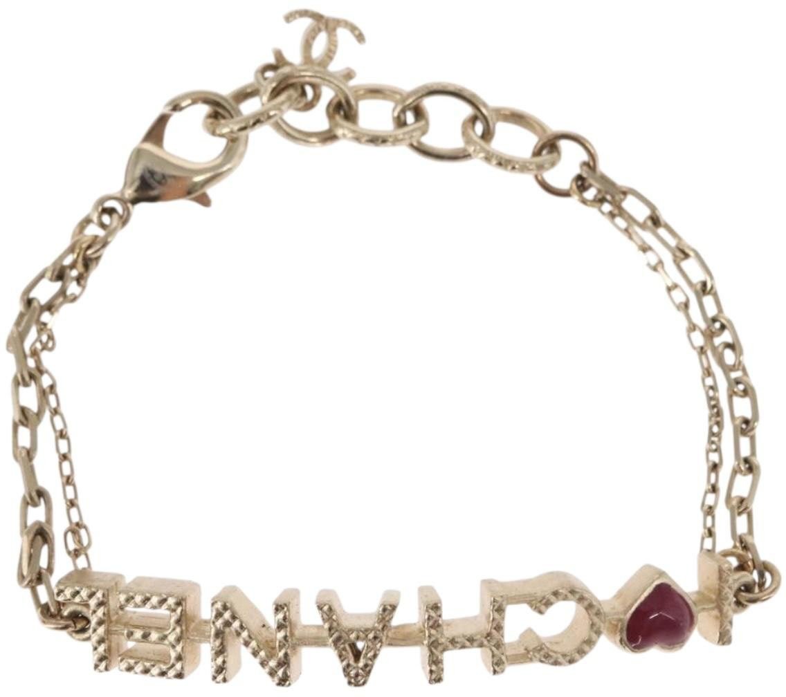 Chanel Chanel I Love Chanel Bracelet Metal with Resin Goud