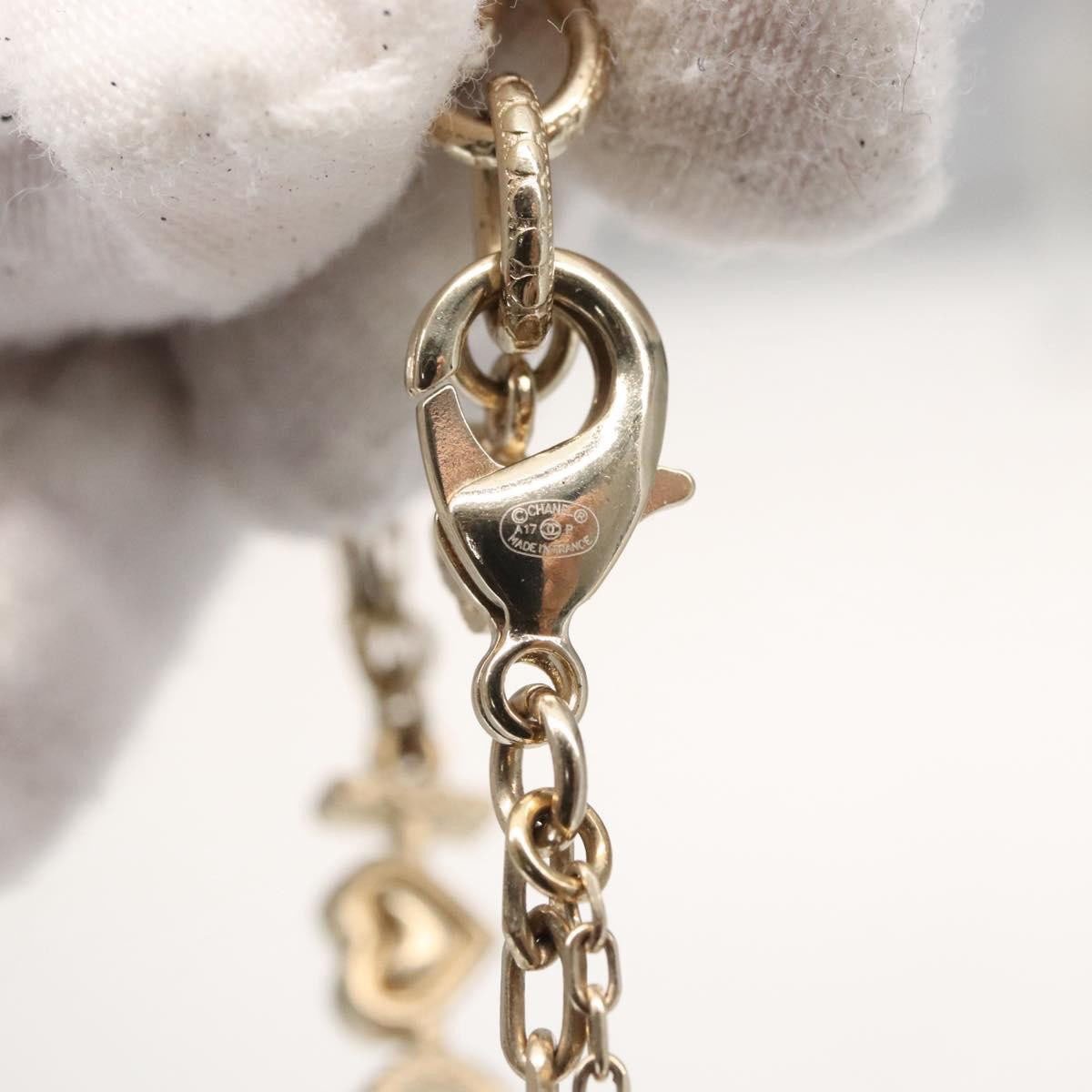 Chanel Chanel I Love Chanel Bracelet Metal with Resin Goud