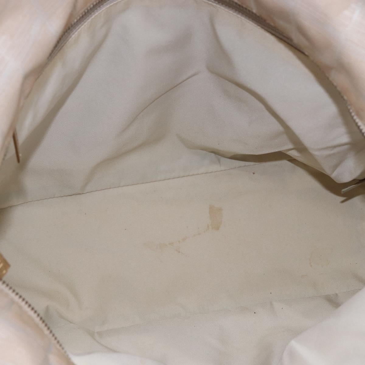 Chanel Chanel Travel Line Tote Nylon Small Beige