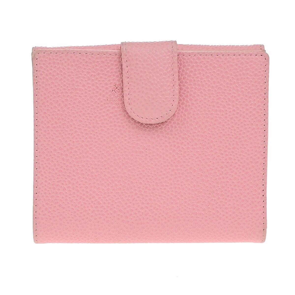 Chanel Chanel CC Compact Wallet Quilted Calfskin Roze