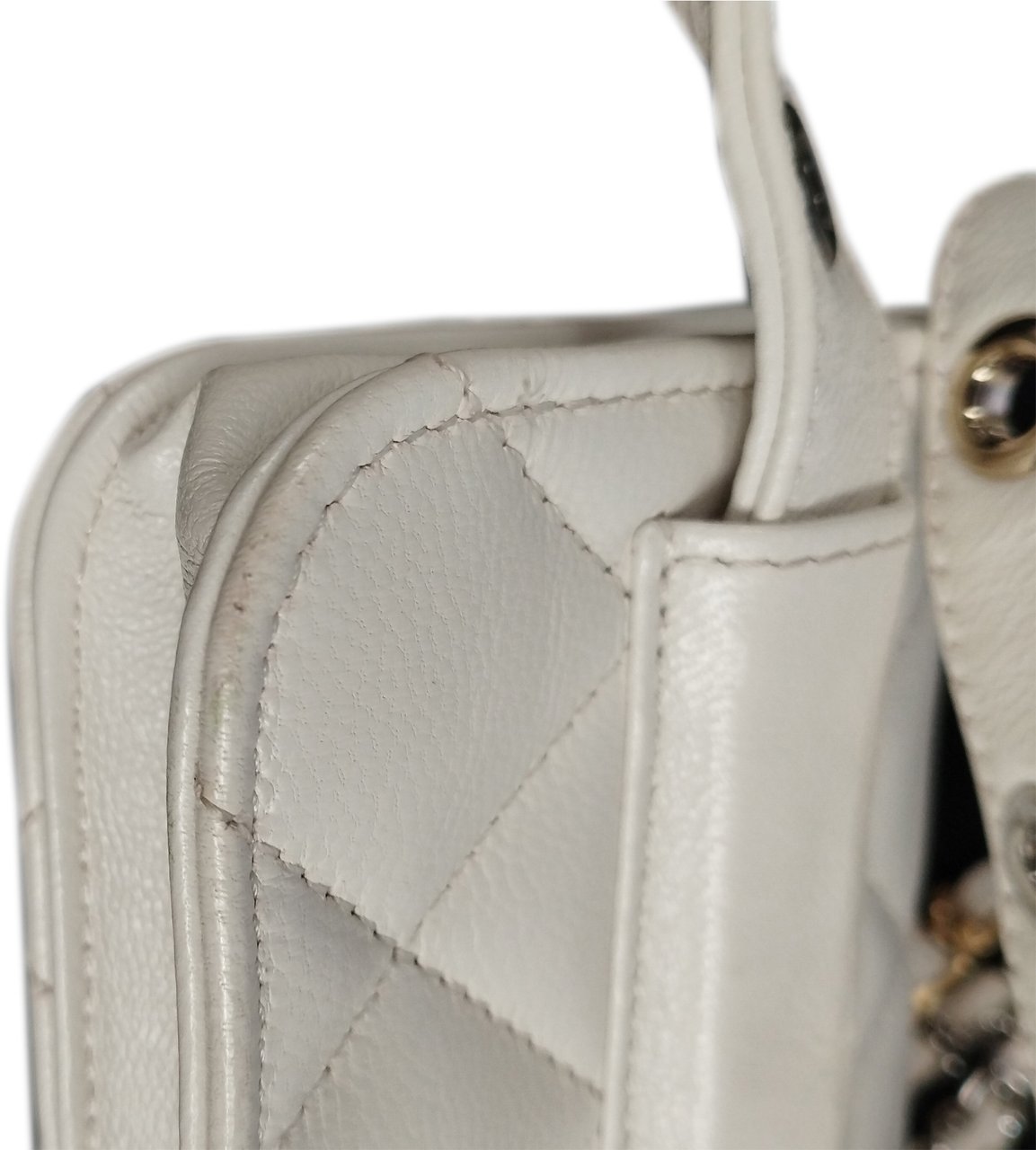 Chanel Punk Chain Leather Belt Bag Wit