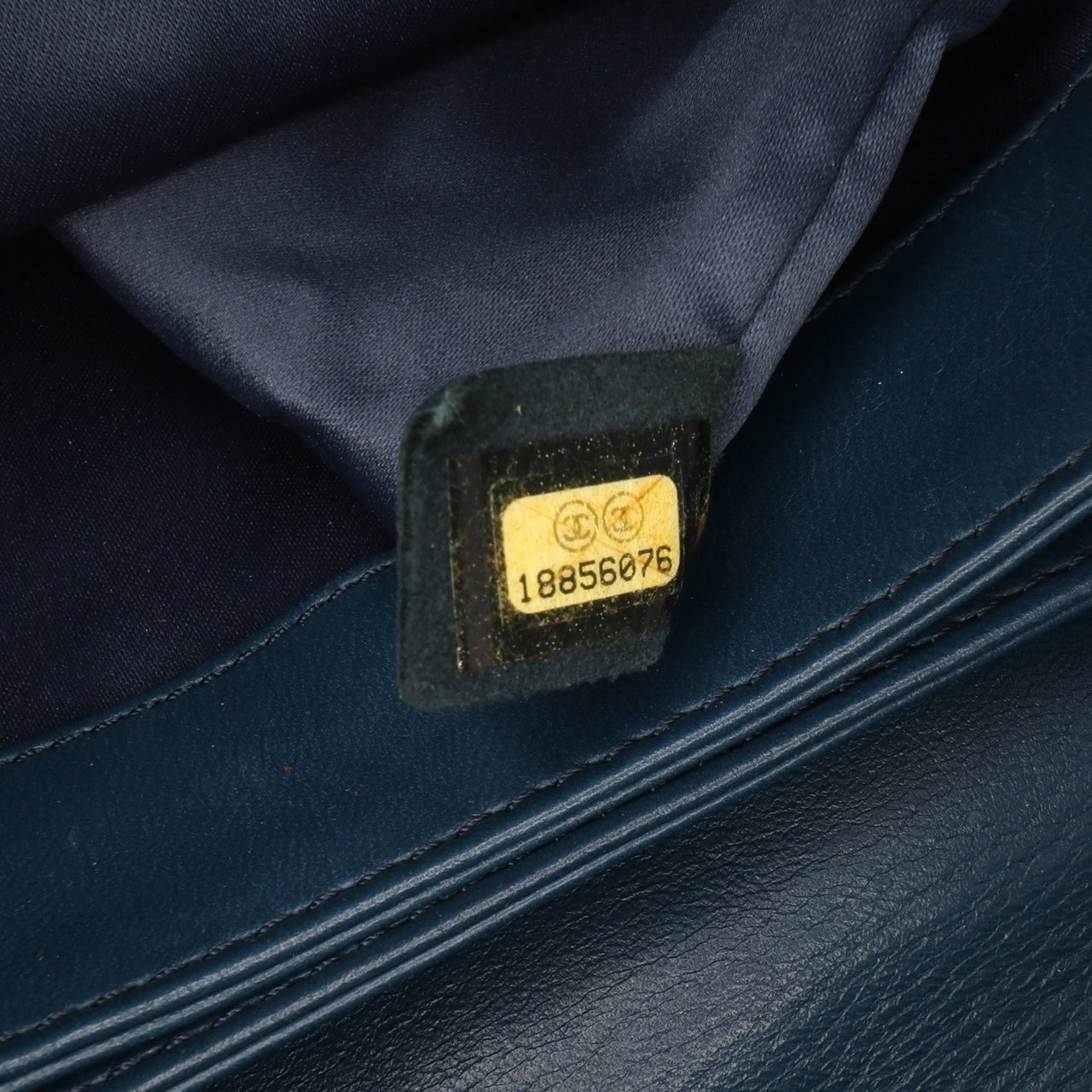 Chanel Quilted Lambskin Accordion Flap Blauw