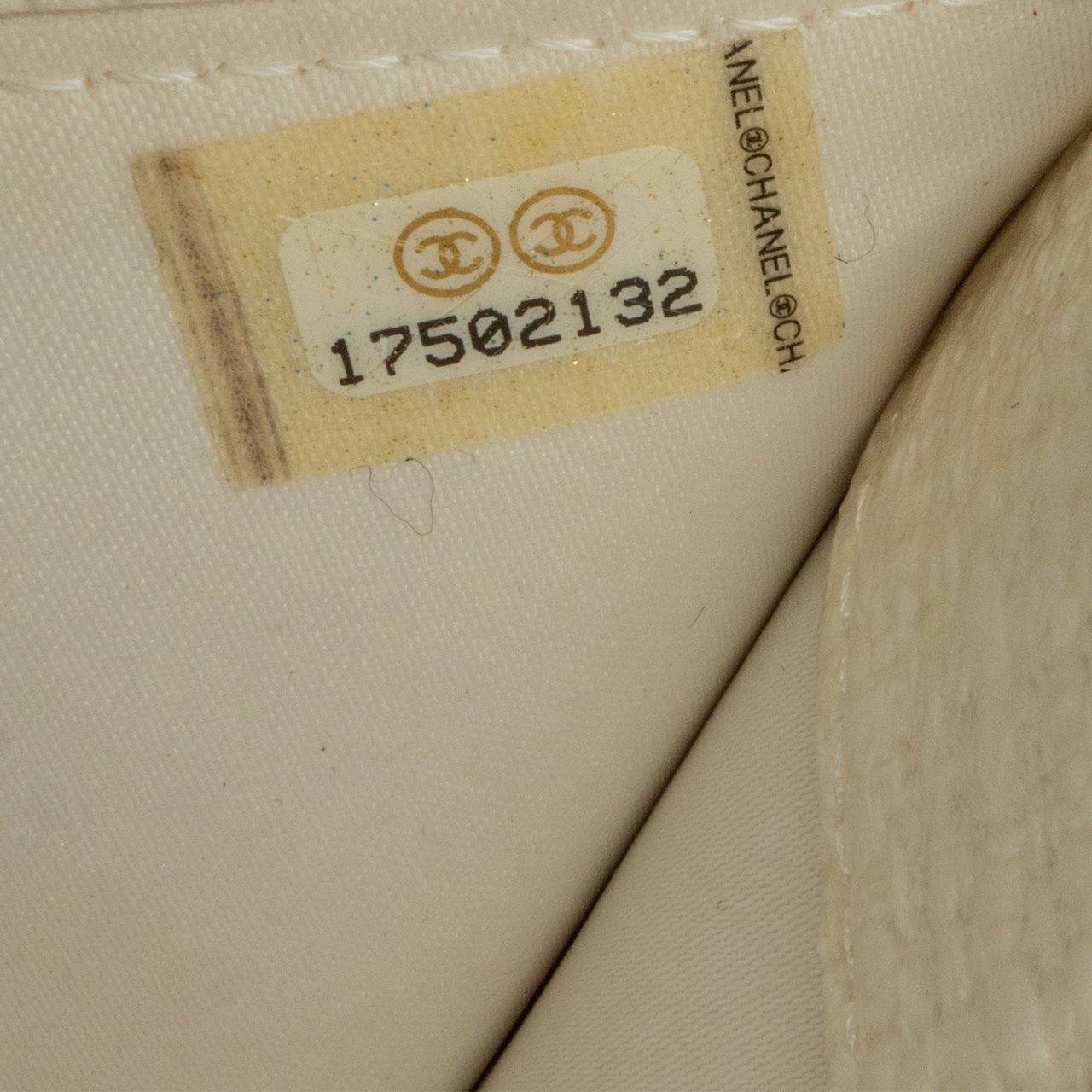 Chanel CC Coated Tweed Wallet On Chain Bruin