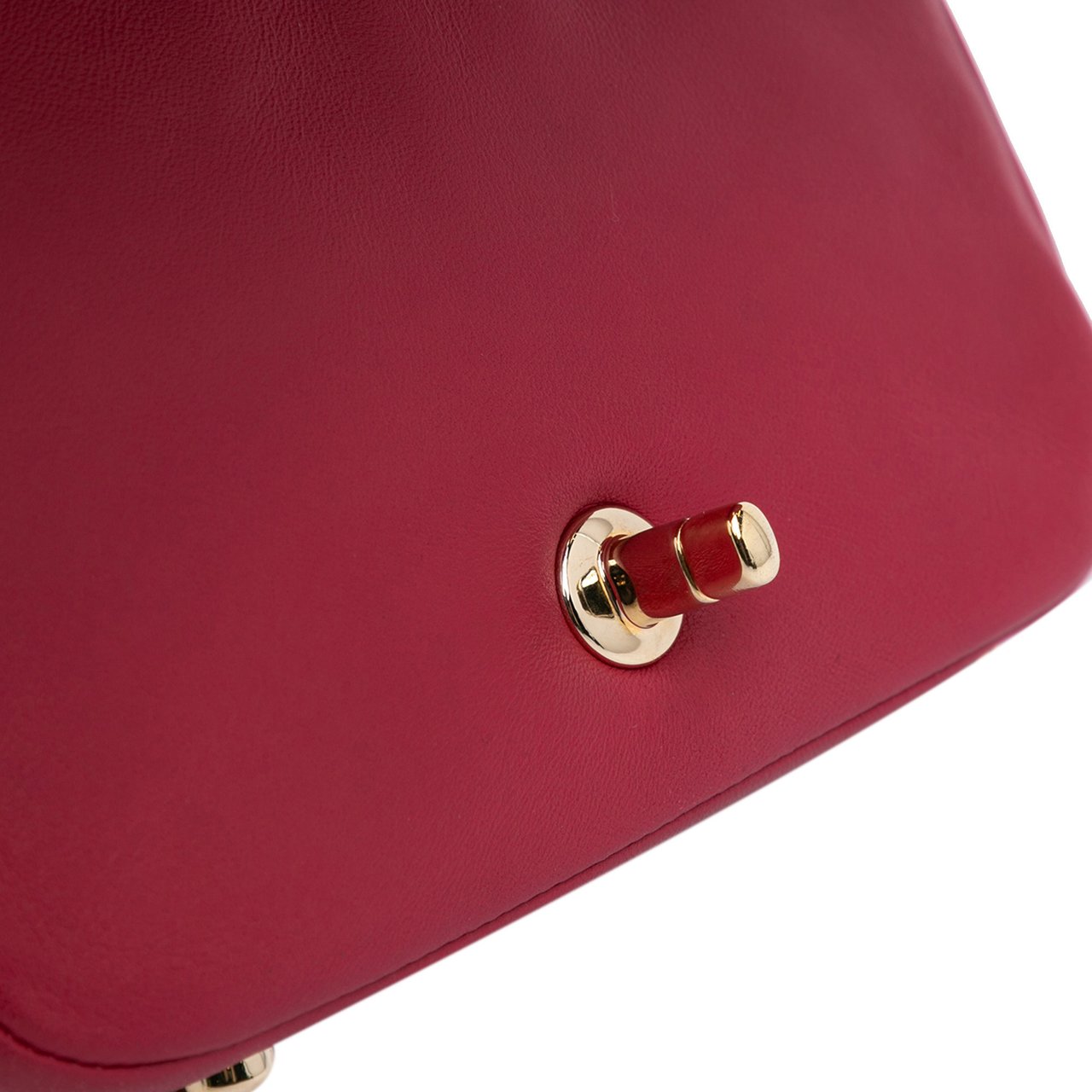 Chanel Mini Quilted Lambskin Carry Chic Flap Roze