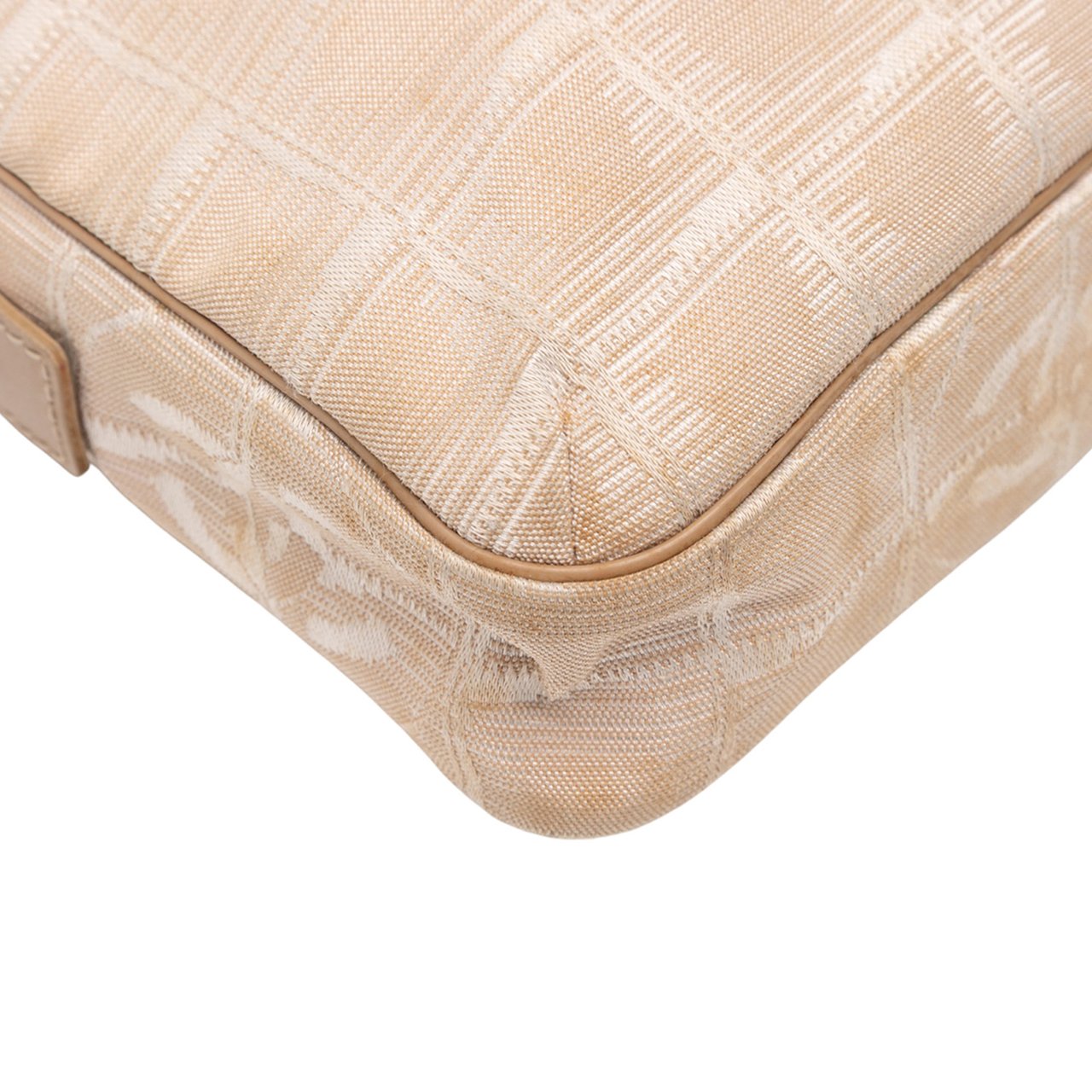 Chanel New Travel Line Nylon Crossbody Bruin