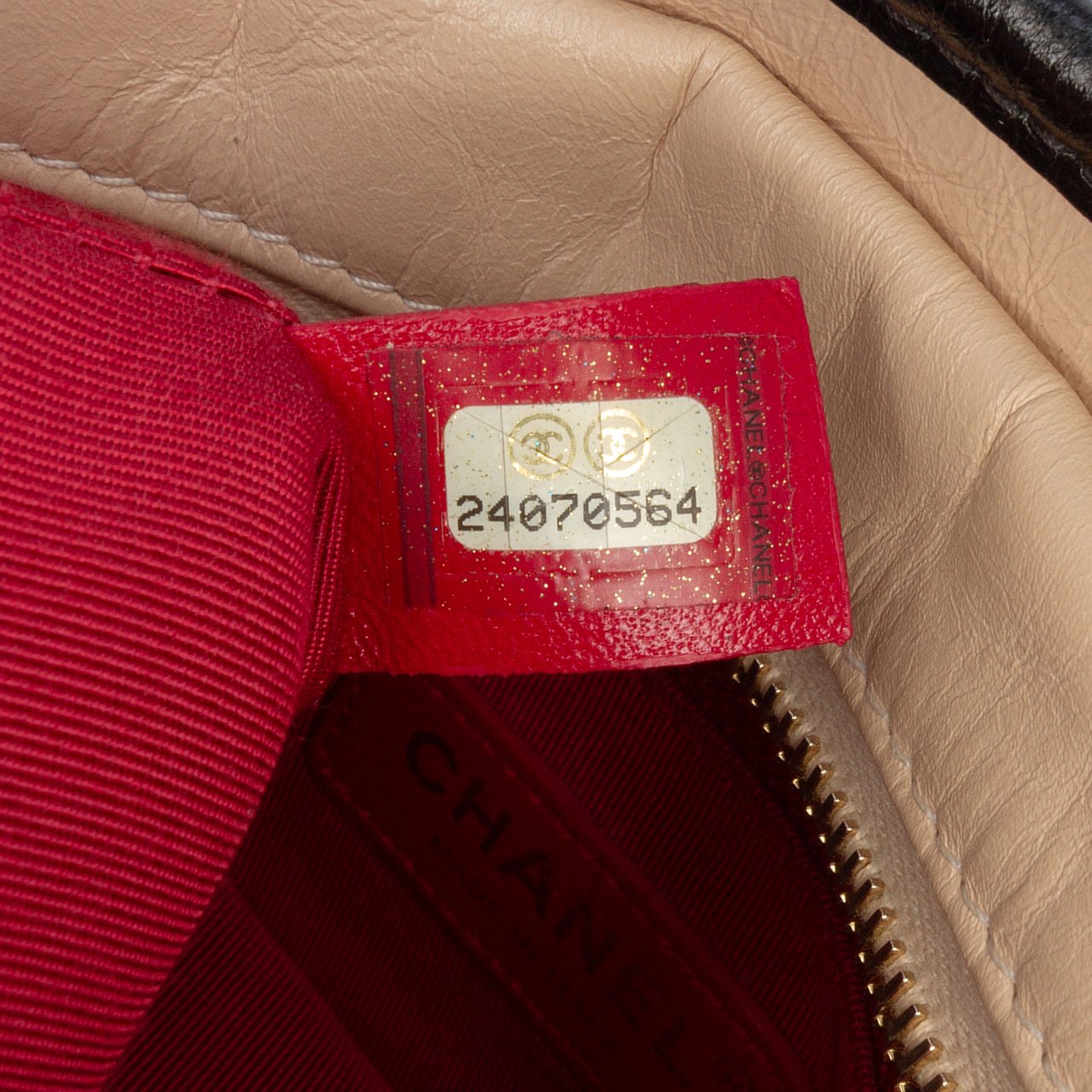 Chanel Large Aged Calfskin Gabrielle Crossbody Bruin