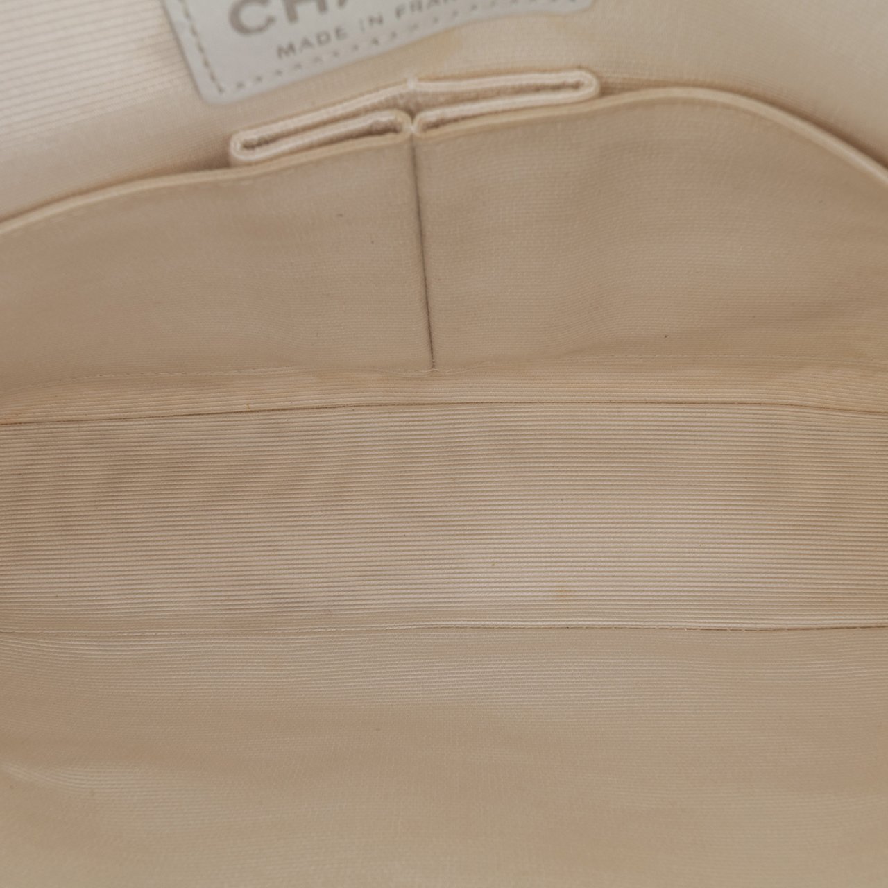 Chanel Medium Classic Printed Grosgrain Double Flap Wit