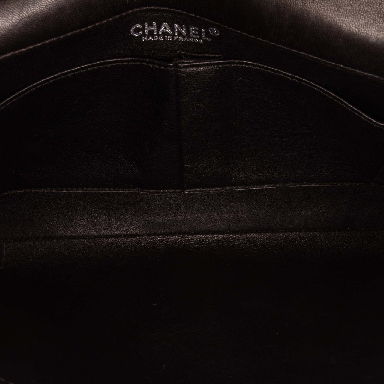 Chanel Quilted Lambskin Chocolate Bar Shoulder Bag Zwart