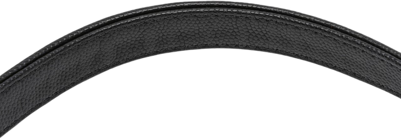 Chanel Small Caviar Filigree Vanity Case Zwart