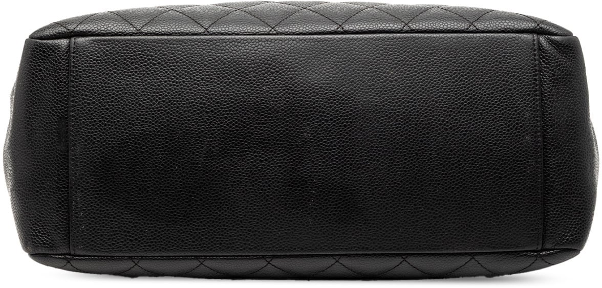 Chanel Caviar Grand Shopping Tote Zwart