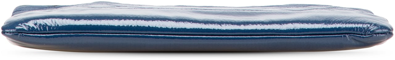 Chanel Medium Aged Calfskin Gabrielle O Case Clutch Blauw