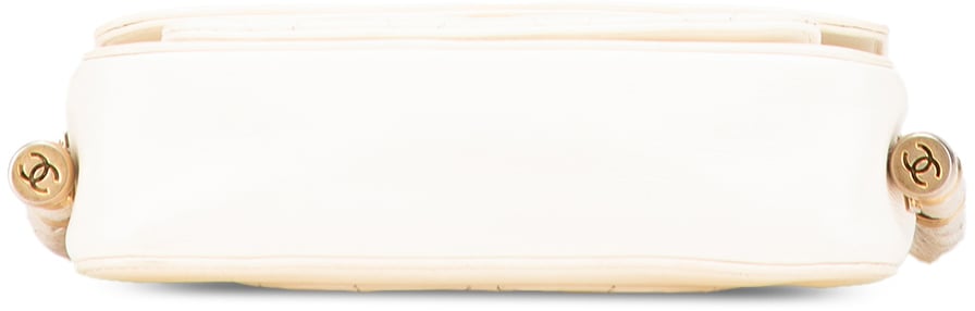 Chanel Crumpled Calfskin En Vogue Rope Flap Wit