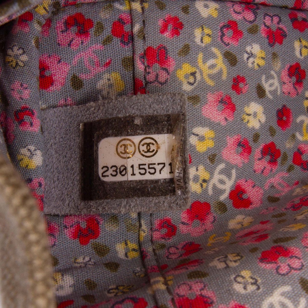 Chanel Quilted Canvas Coco Cuba Charms Wallet On Chain Bruin