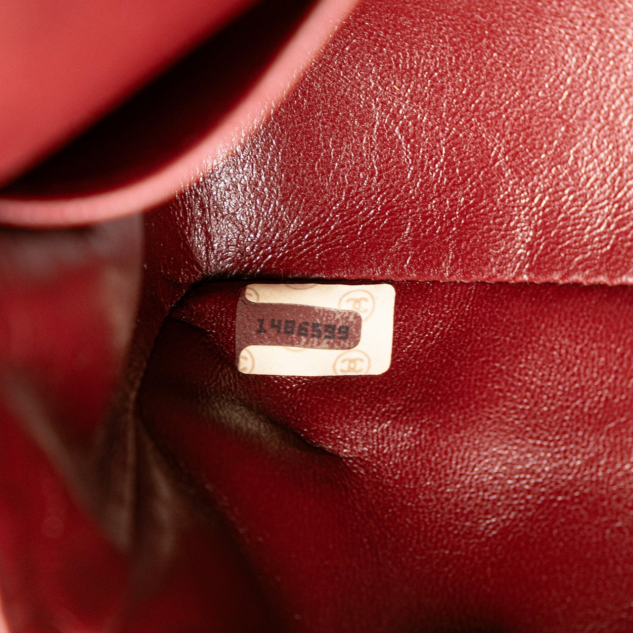 Chanel Small Classic Lambskin Double Flap Zwart