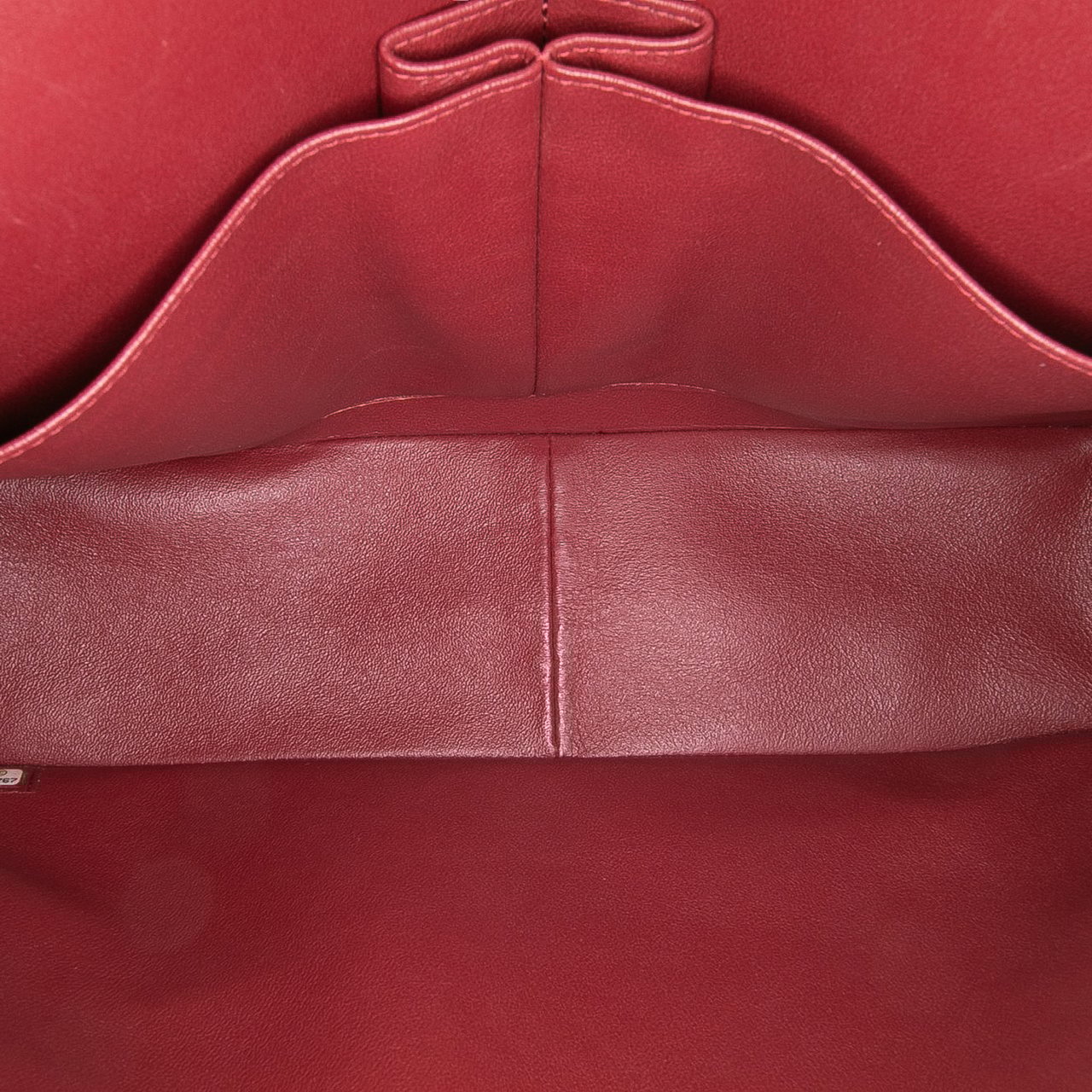 Chanel Jumbo Classic Lambskin Double Flap Rood