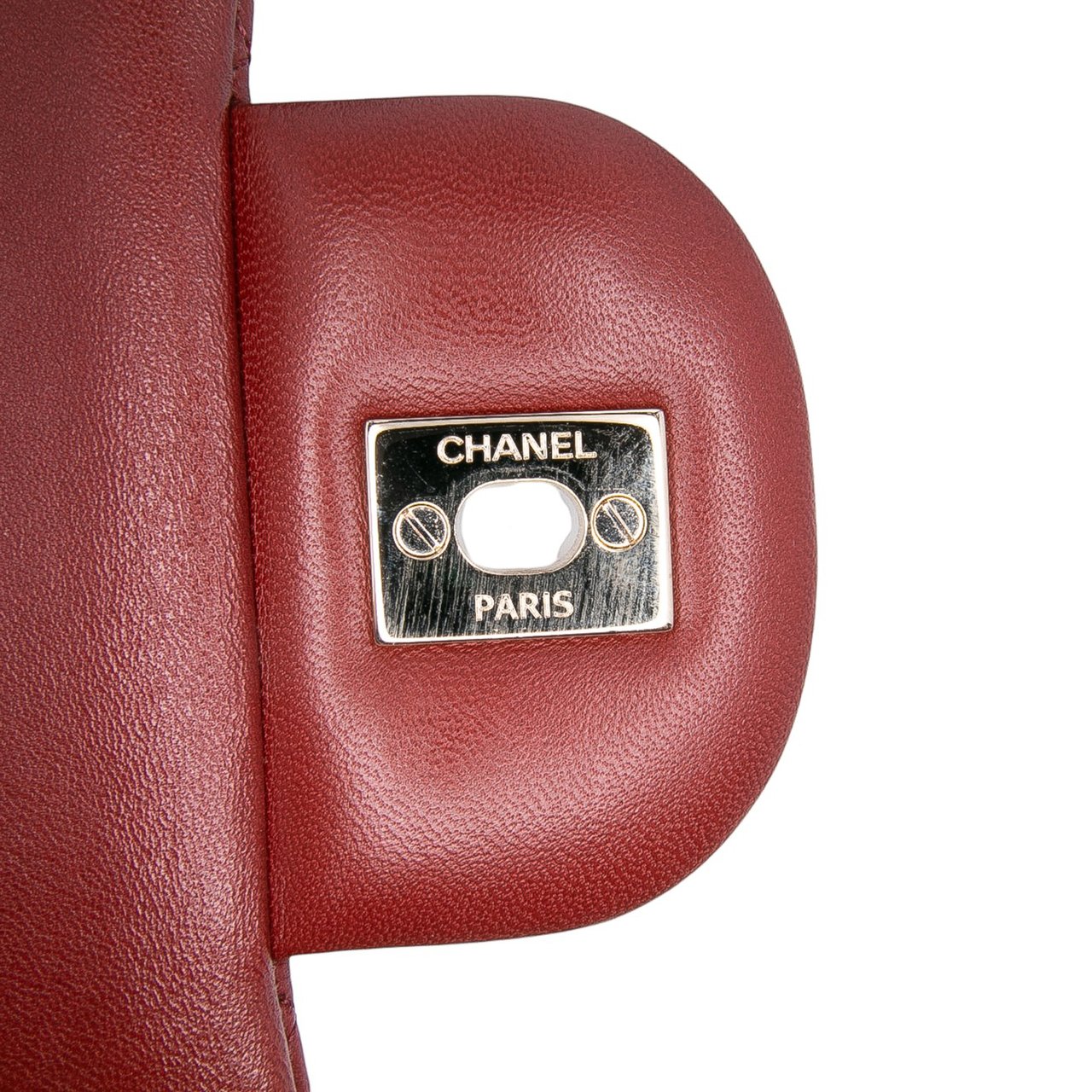Chanel Jumbo Classic Lambskin Double Flap Rood