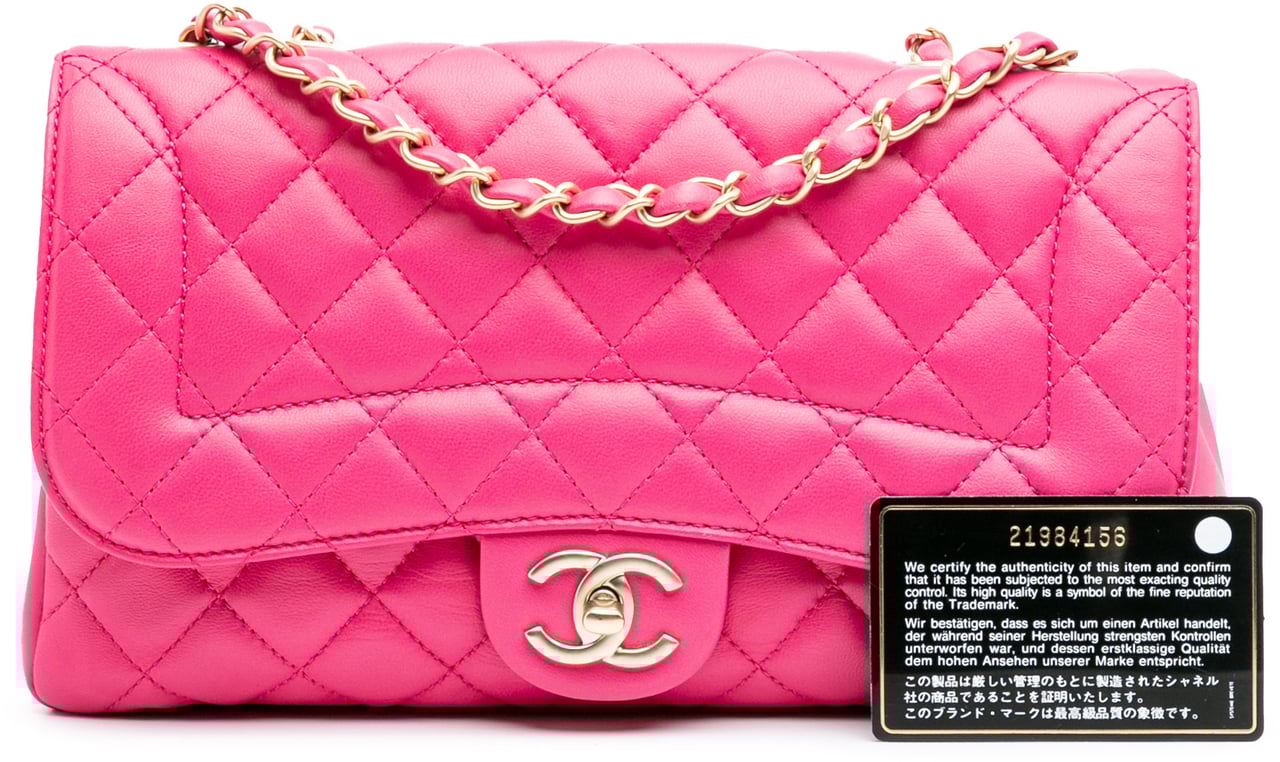Chanel Medium Quilted Lambskin Mademoiselle Chic Flap Roze