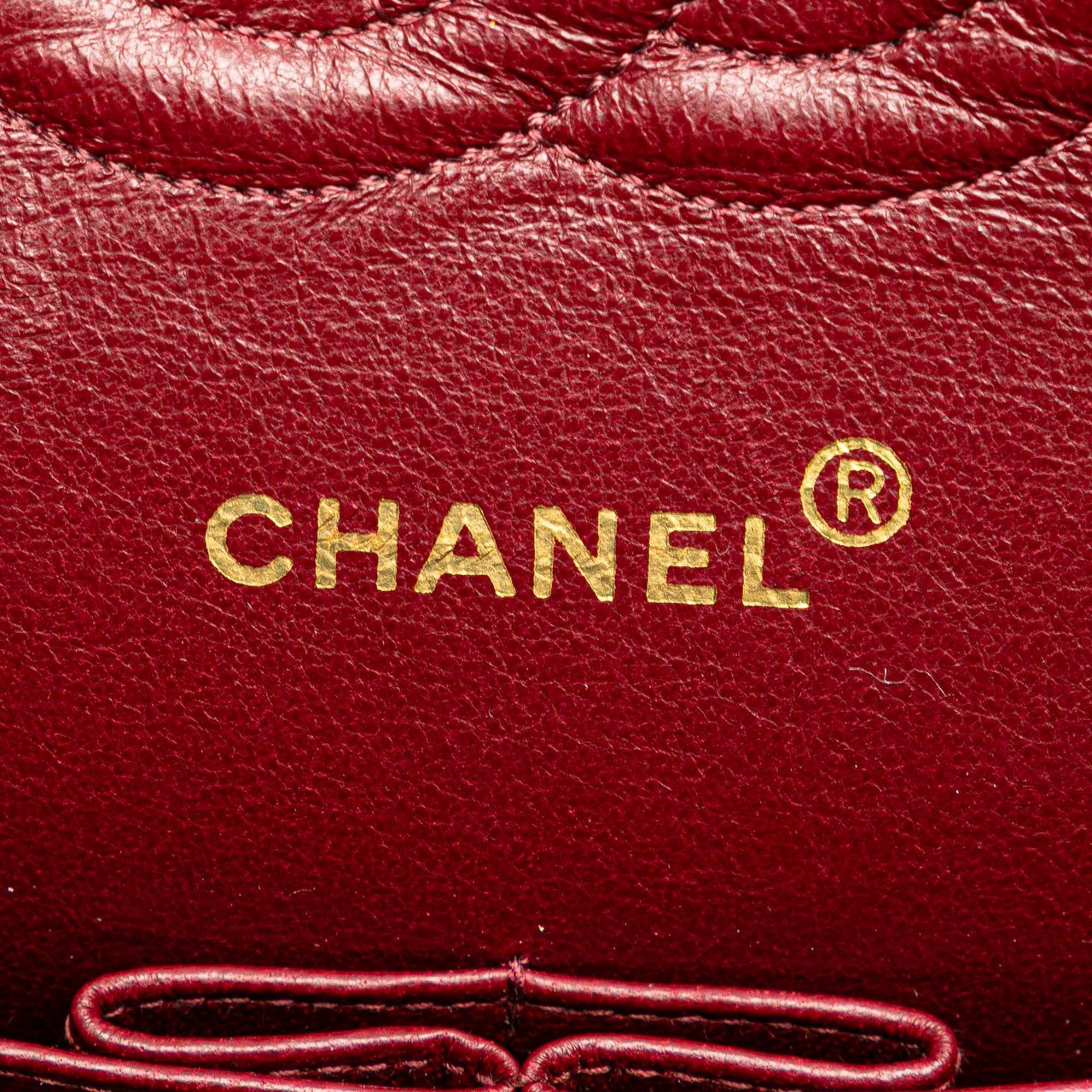 Chanel Medium Classic Lambskin Double Flap Blauw