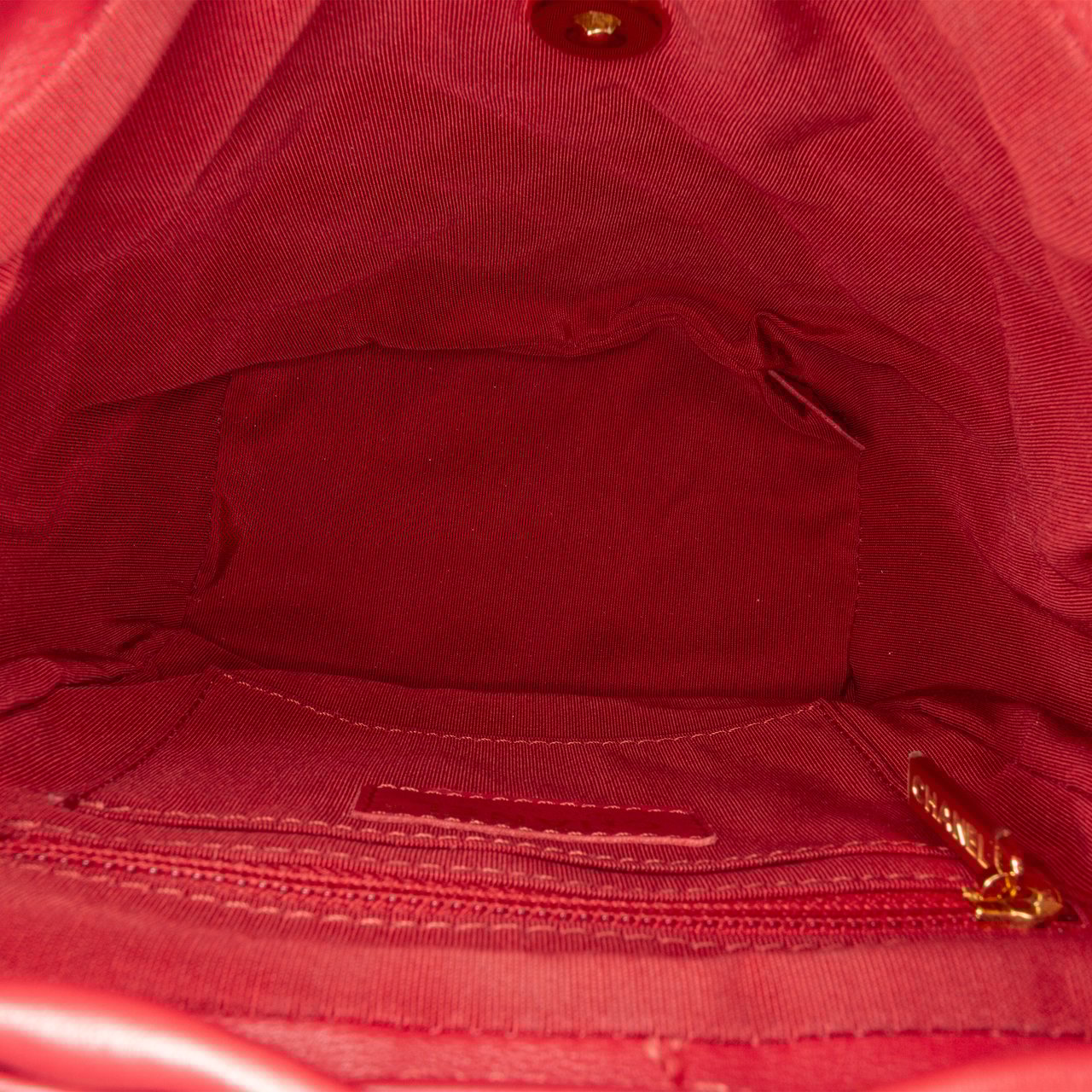 Chanel Mini Quilted Lambskin Urban Spirit Backpack Rood