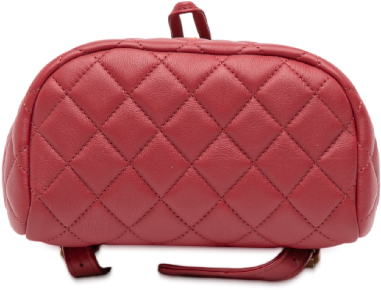 Chanel Mini Quilted Lambskin Urban Spirit Backpack Rood