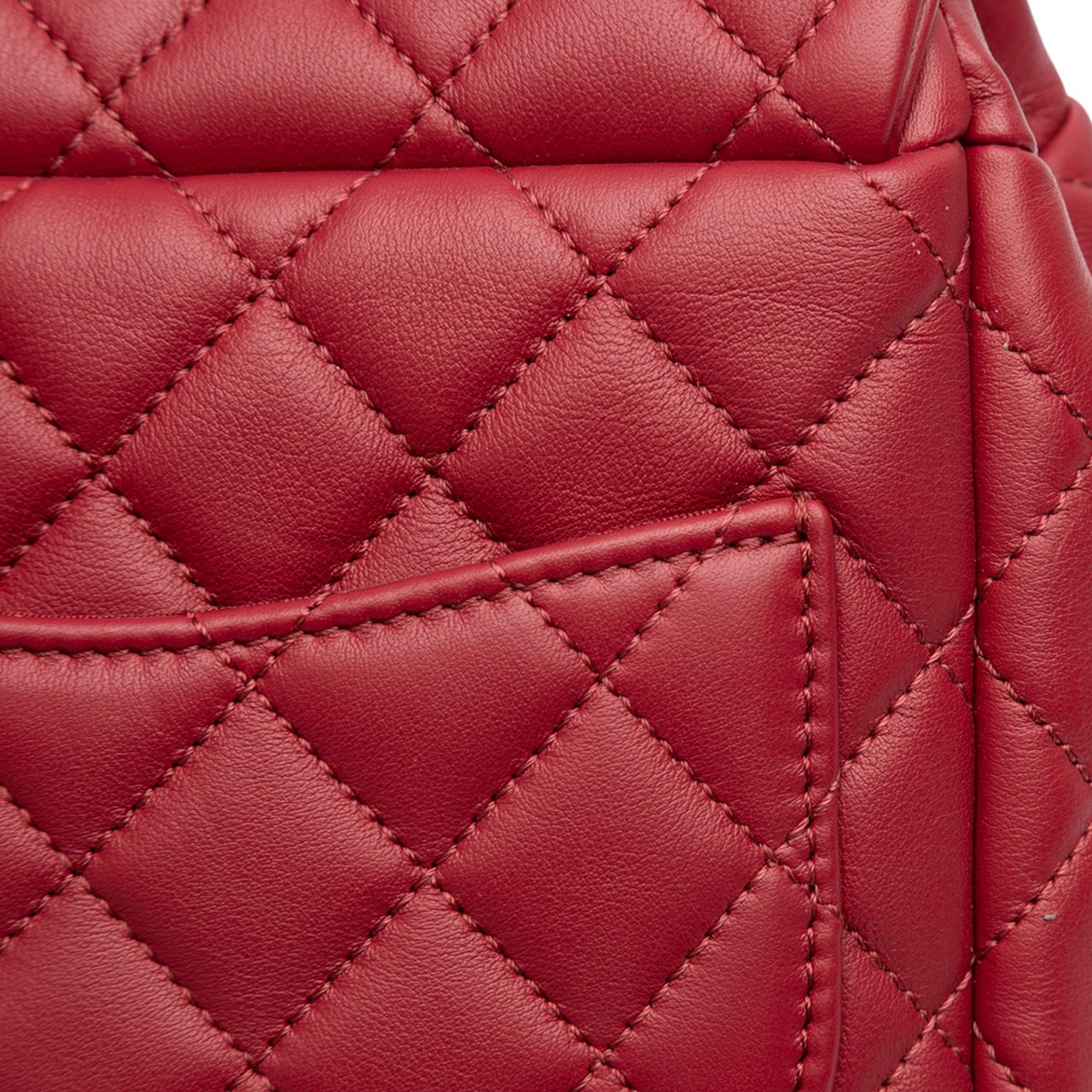 Chanel Mini Quilted Lambskin Urban Spirit Backpack Rood