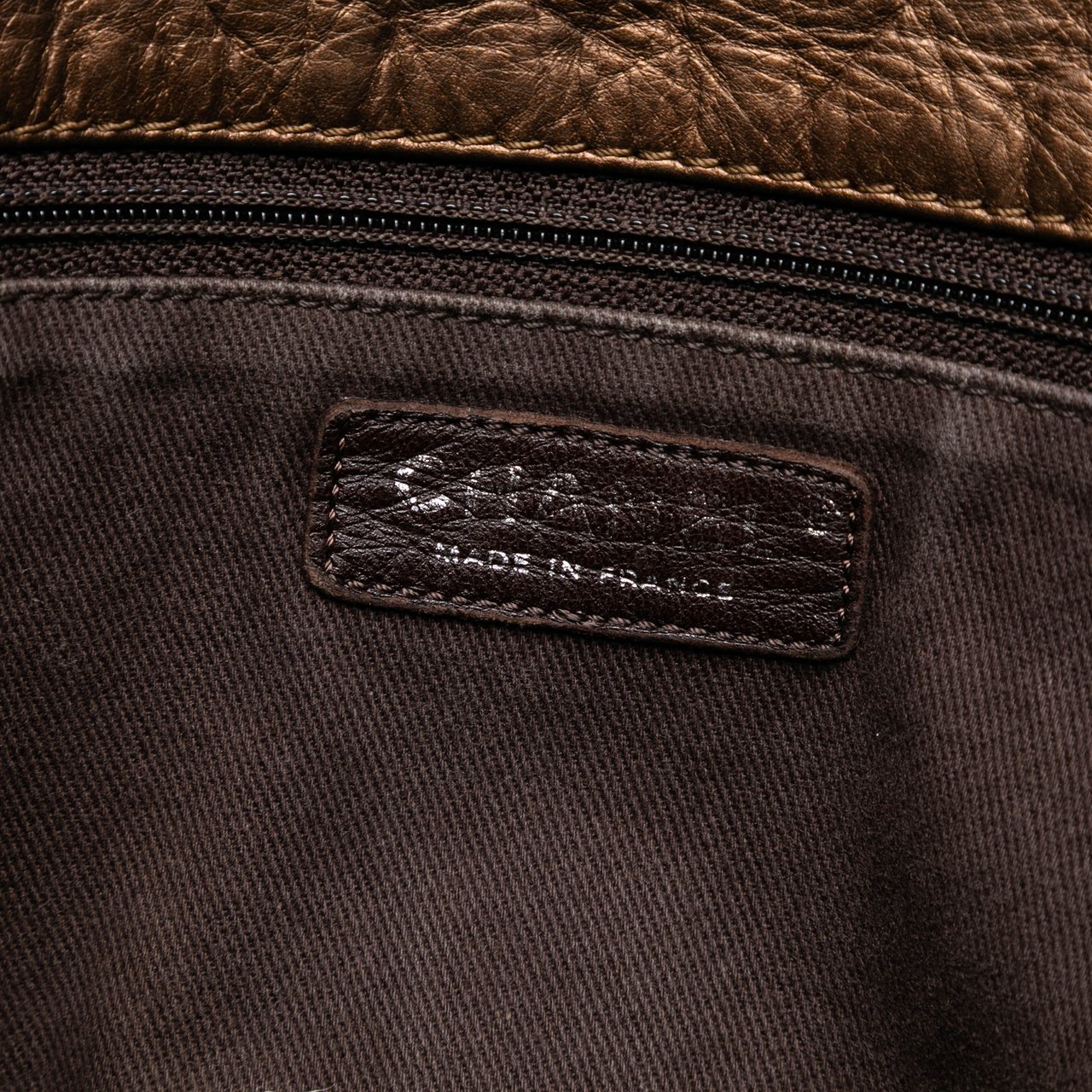 Chanel Distressed Calfskin Shopping In Moscow Tote Bruin