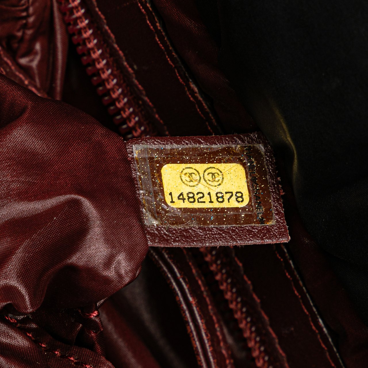 Chanel Small Quilted Nylon Coco Cocoon Tote Zwart