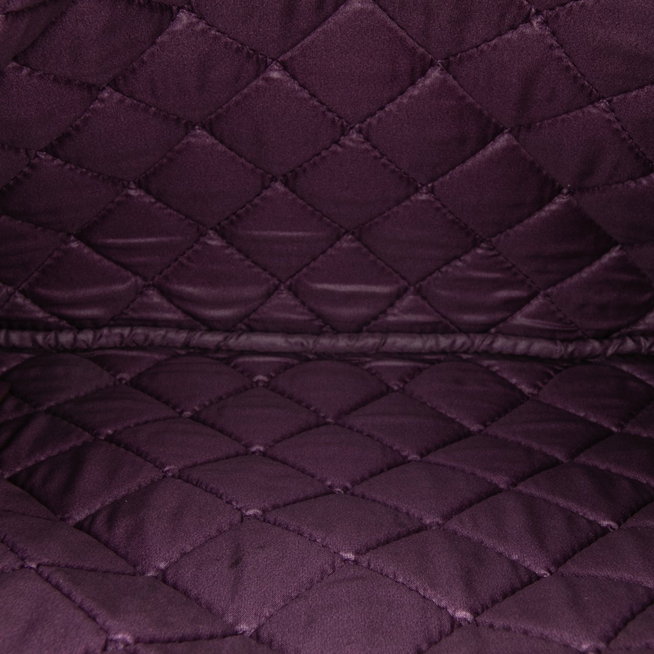 Chanel Medium Quilted Lambskin Boy O Case Clutch Paars