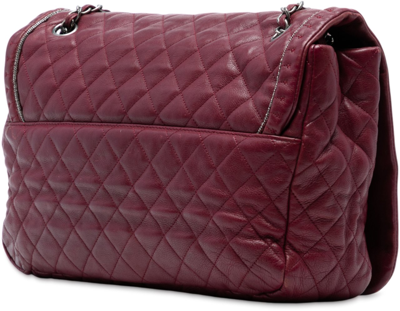 Chanel Quilted Calfskin Istanbul Accordion Flap Rood