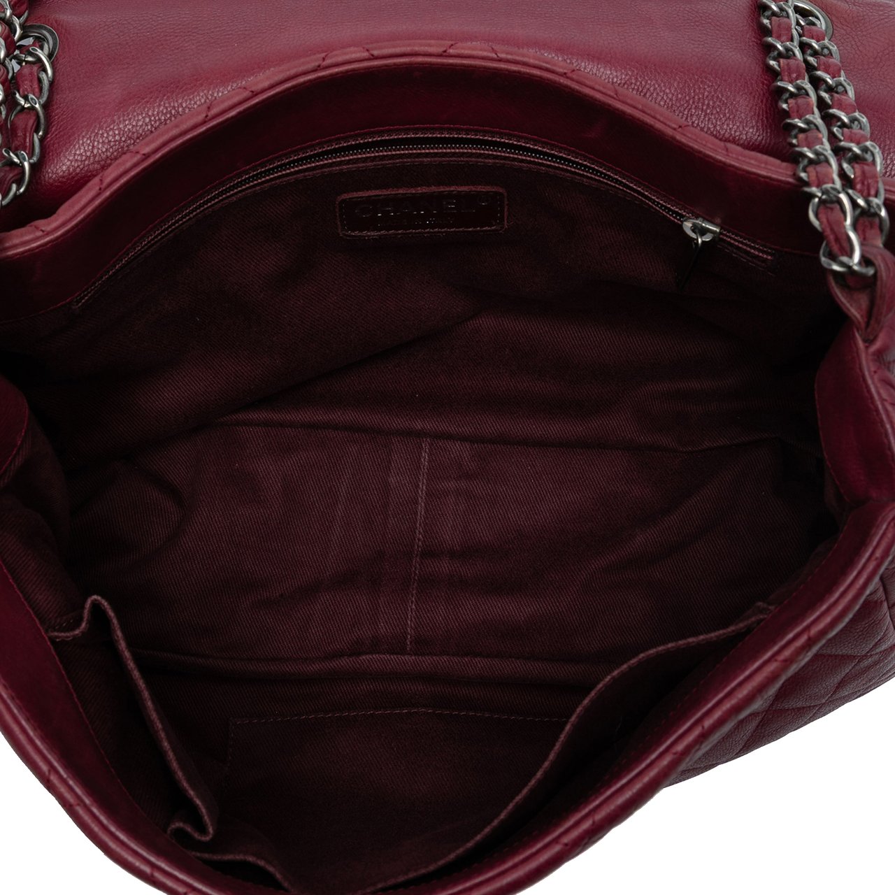 Chanel Quilted Calfskin Istanbul Accordion Flap Rood
