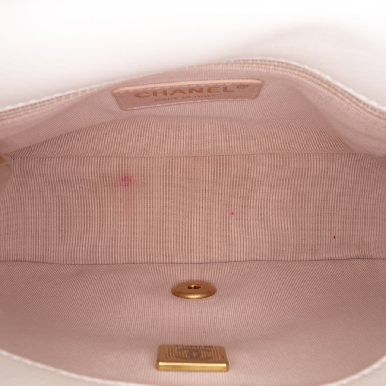 Chanel Small Quilted Lambskin On And On Chain Flap Wit