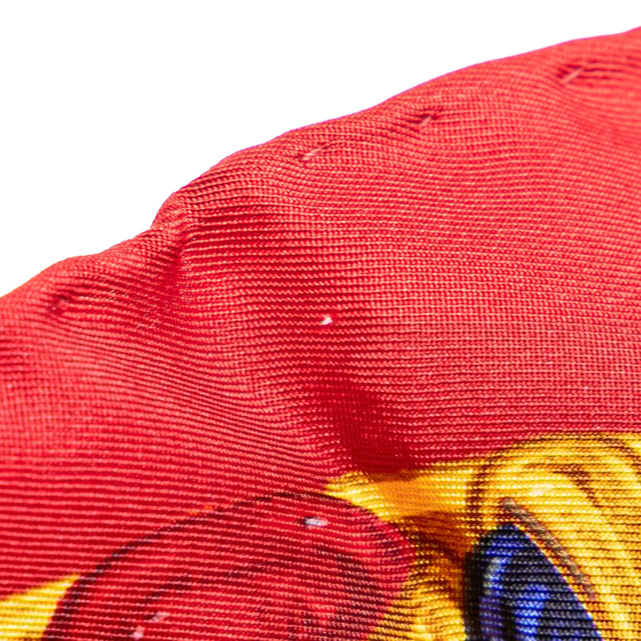 Chanel CC Jewel and Chain Print Silk Scarf Rood
