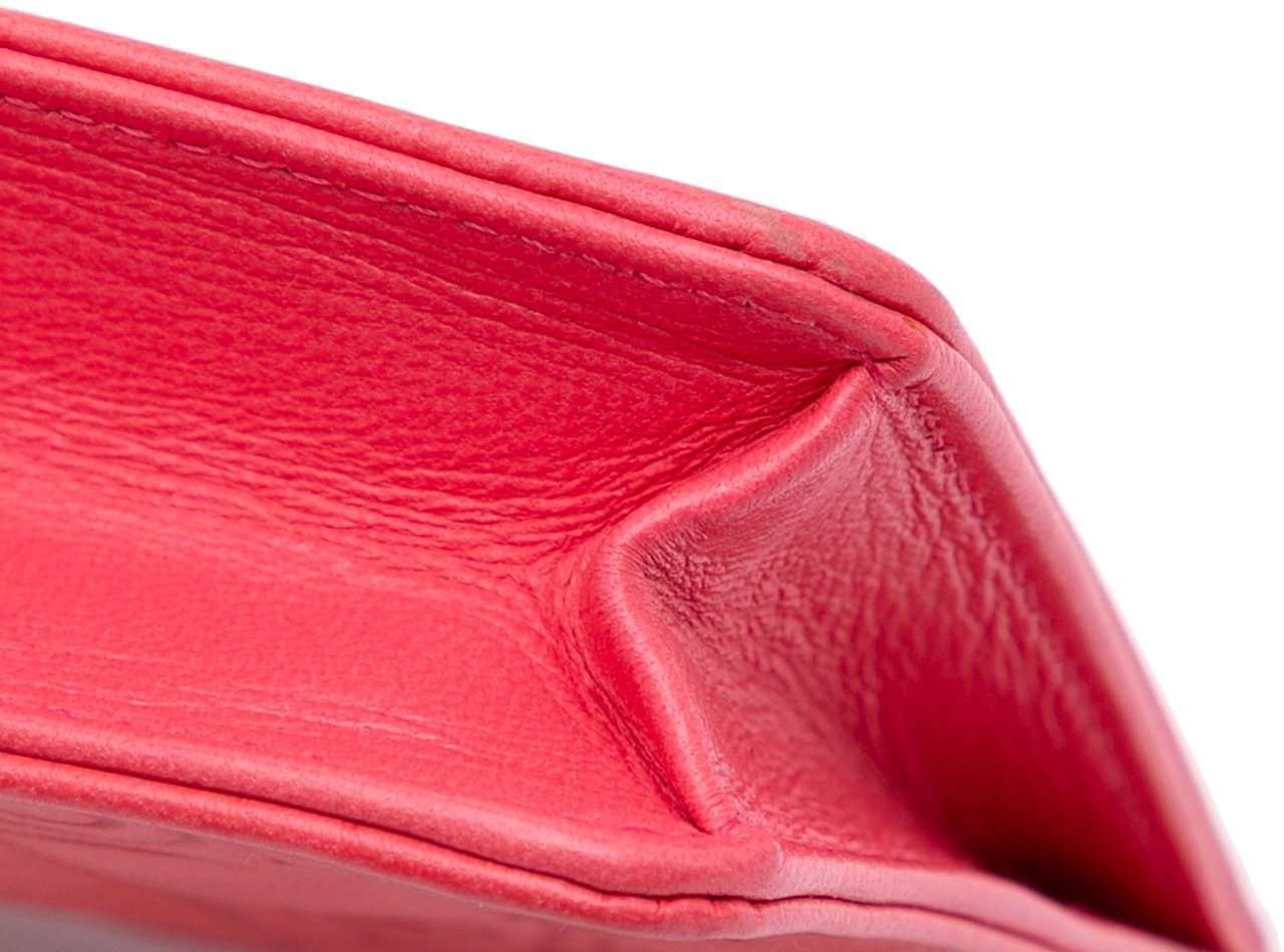 Chanel Lambskin Precious Symbols Pochette Roze