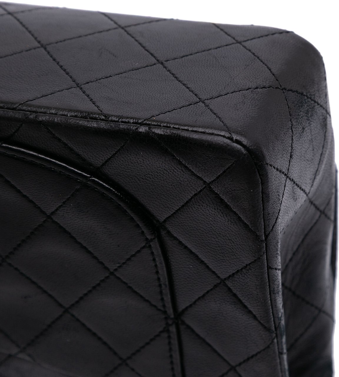 Chanel Small Classic Lambskin Double Flap Zwart